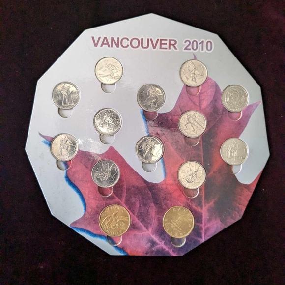 Vancouver Olympic Commemorative Coin Set - Picture 1 of 4